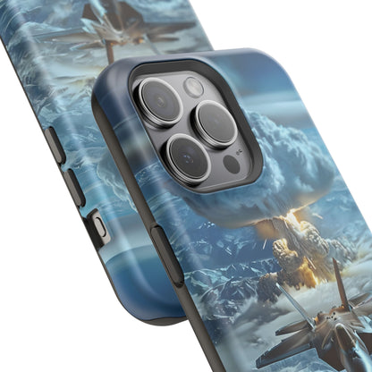 iPhone Tough Mag Case - Arctic Detonation - Patriotic Military Design