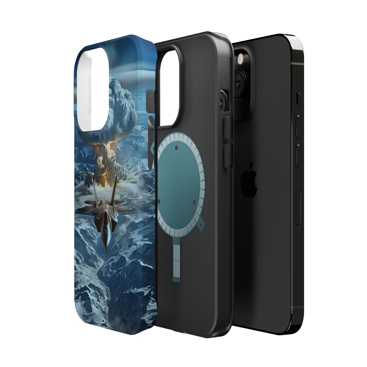 iPhone Tough Mag Case - Arctic Detonation - Patriotic Military Design