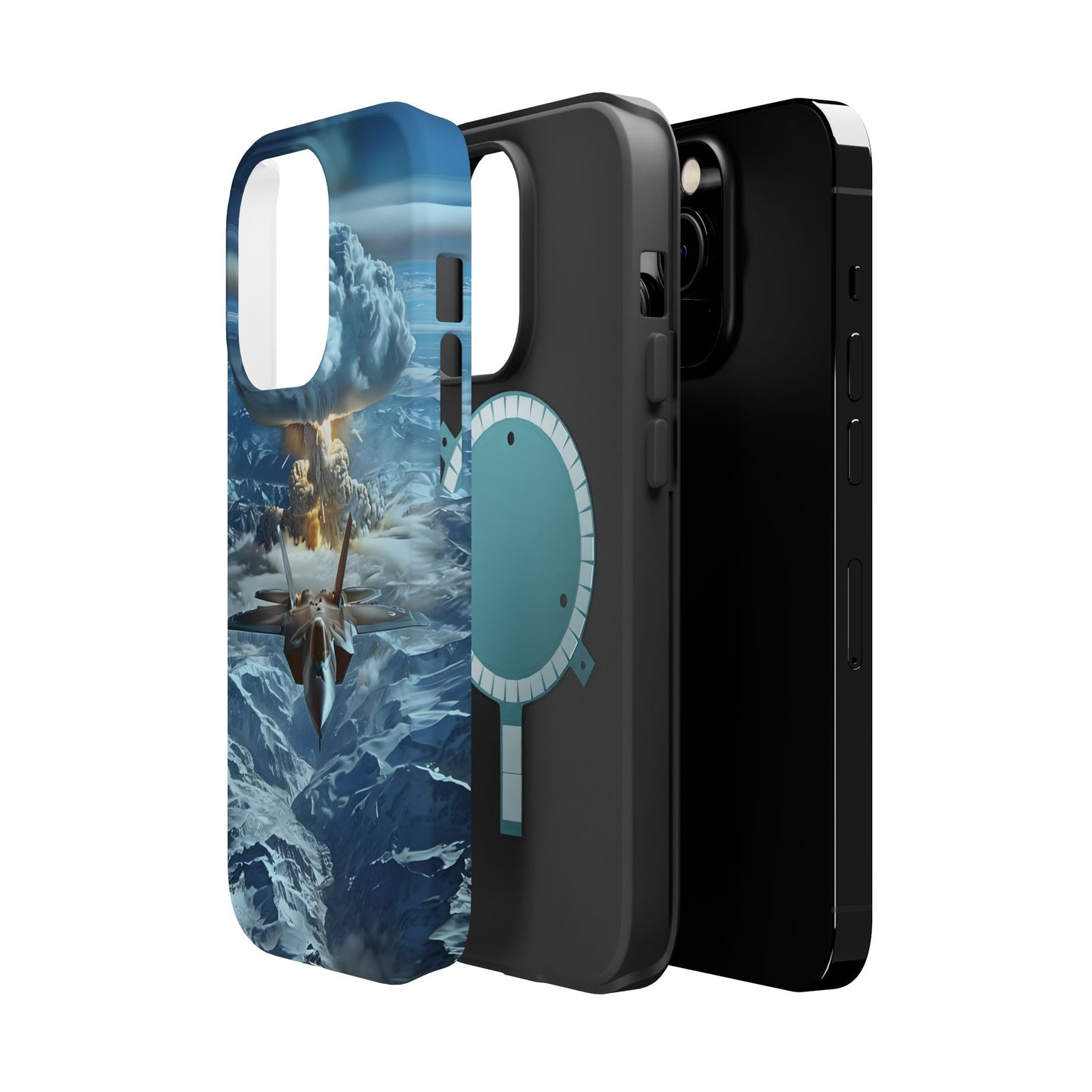 iPhone Tough Mag Case - Arctic Detonation - Patriotic Military Design