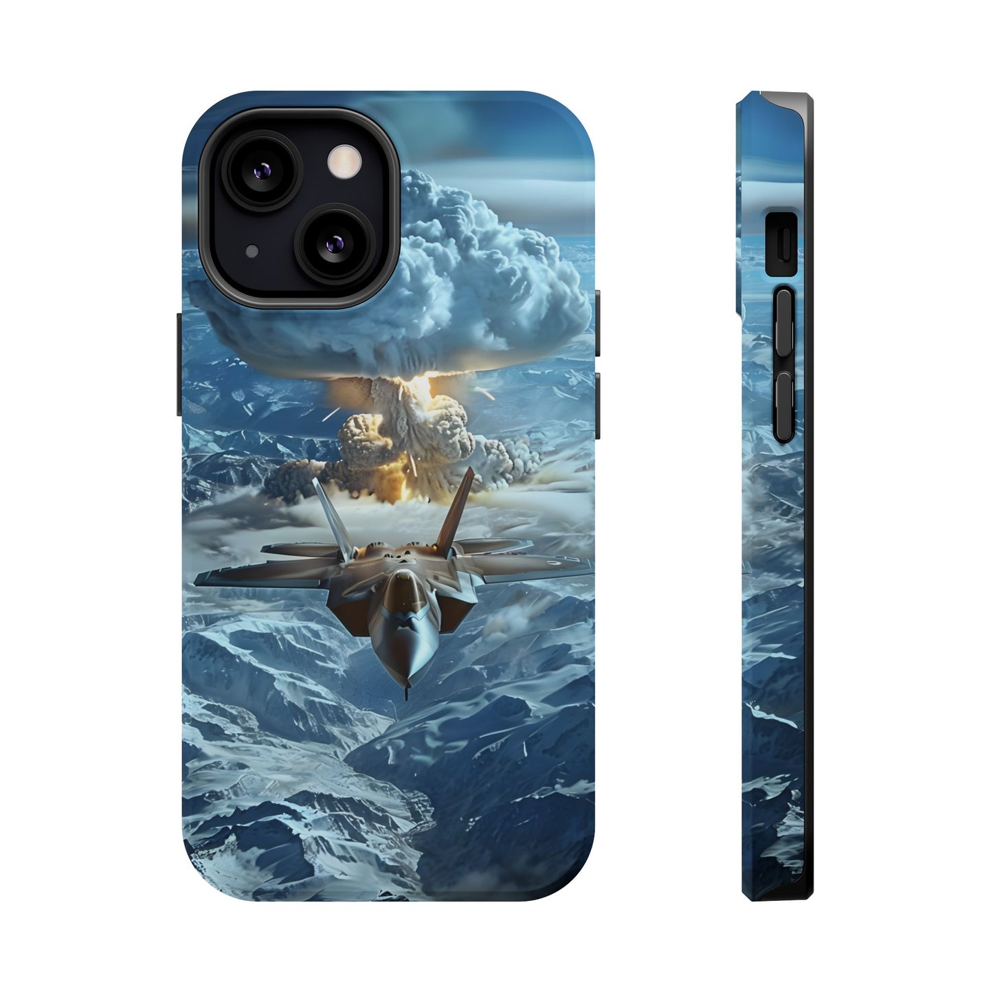 iPhone Tough Mag Case - Arctic Detonation - Patriotic Military Design