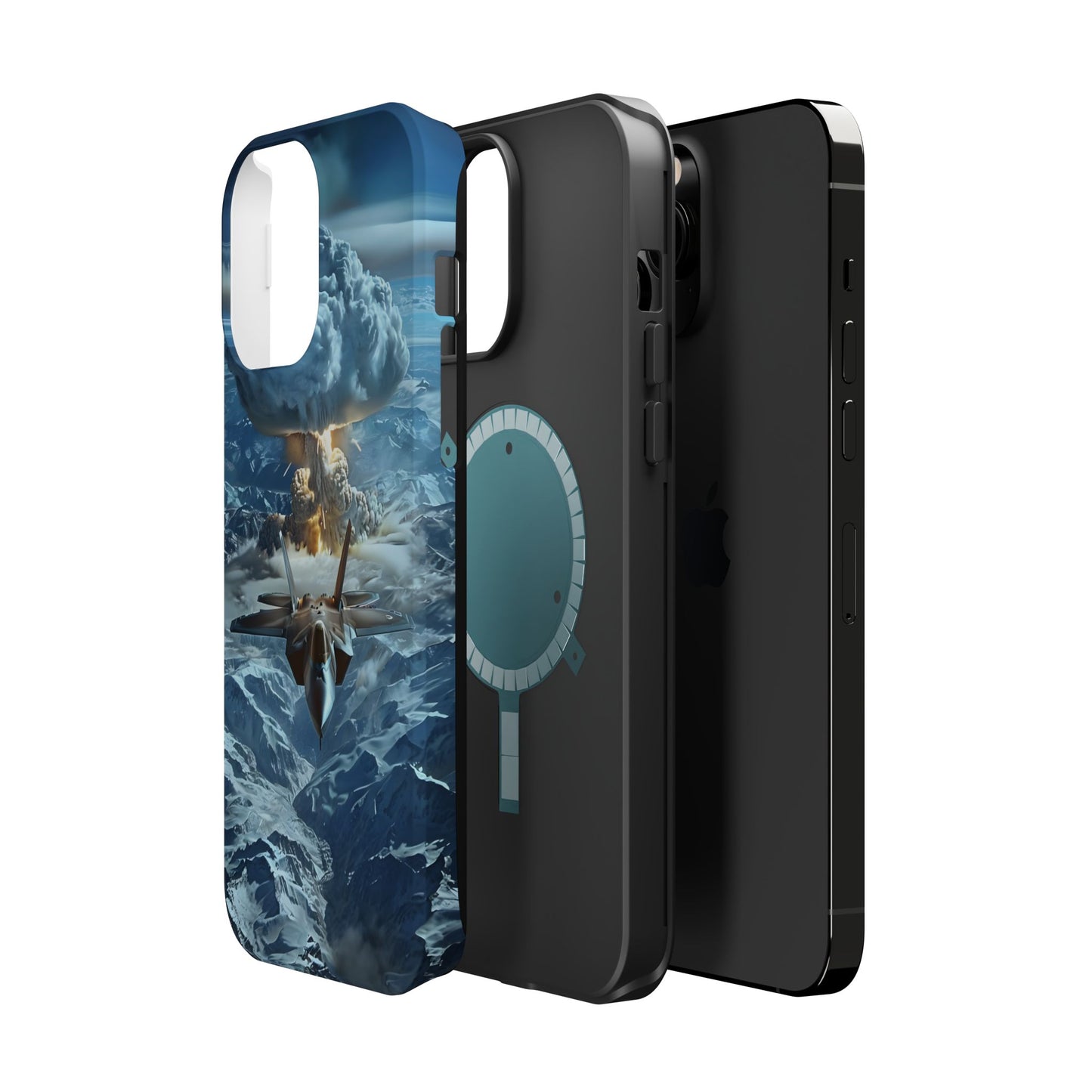 iPhone Tough Mag Case - Arctic Detonation - Patriotic Military Design