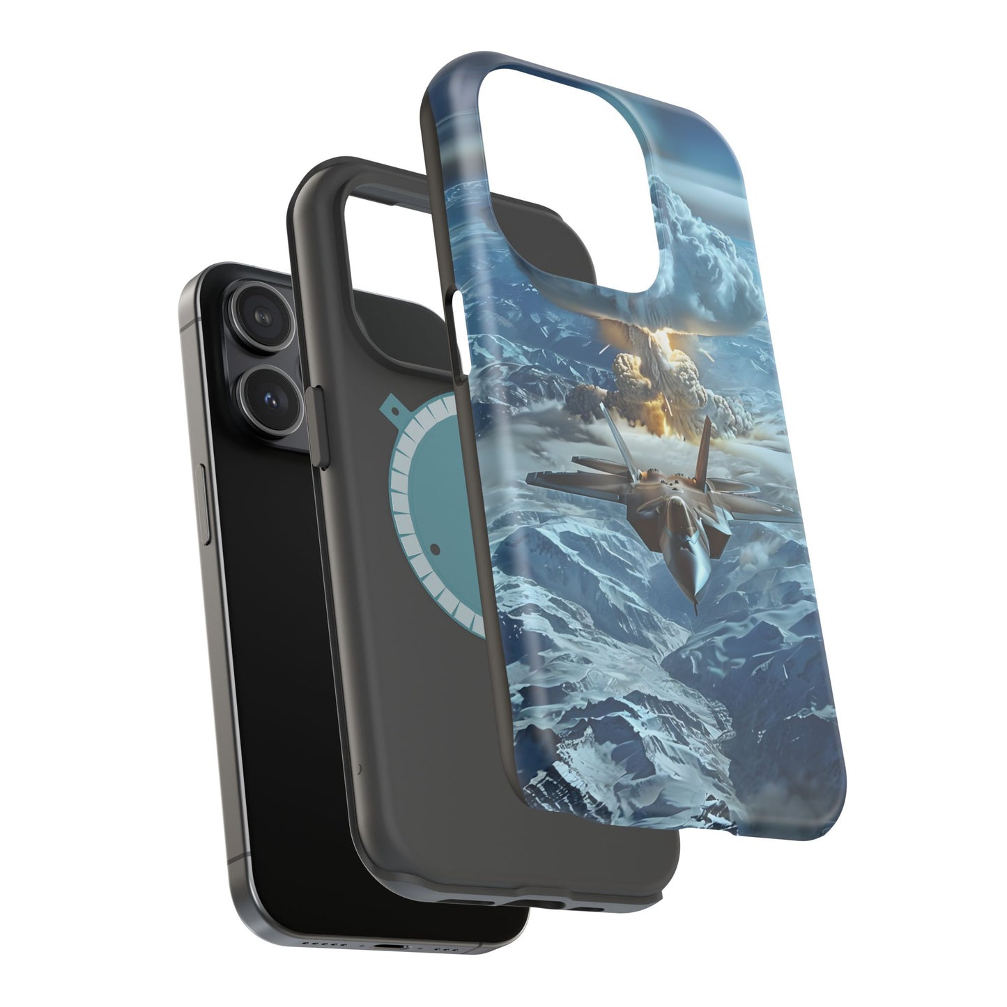 iPhone Tough Mag Case - Arctic Detonation - Patriotic Military Design