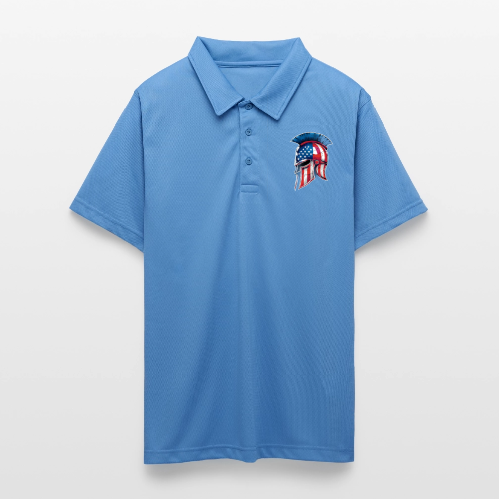 Spartan Designs Polo | Men’s Polo - light blue