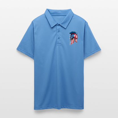 Spartan Designs Polo | Men’s Polo - light blue