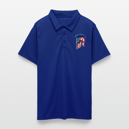 Spartan Designs Polo | Men’s Polo - royal blue
