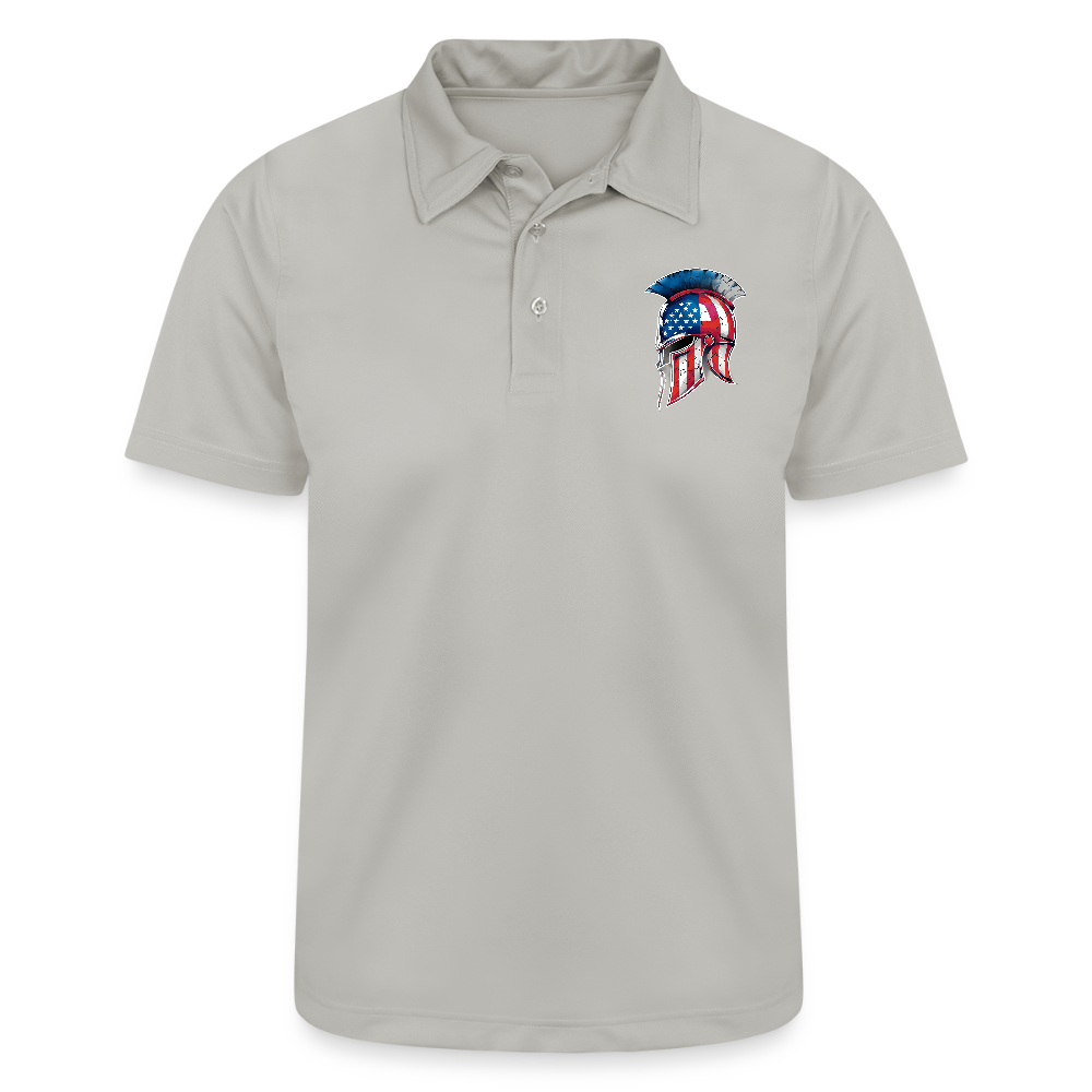 Spartan Designs Polo | Men’s Polo - silver