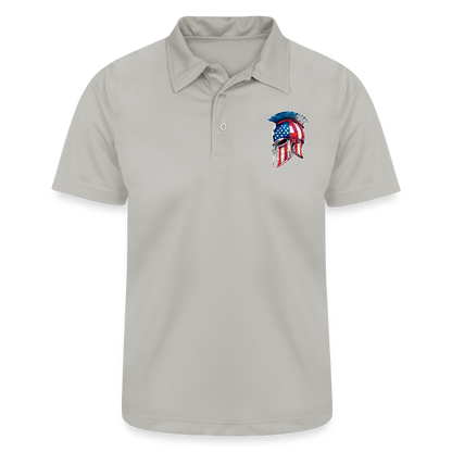 Spartan Designs Polo | Men’s Polo - silver