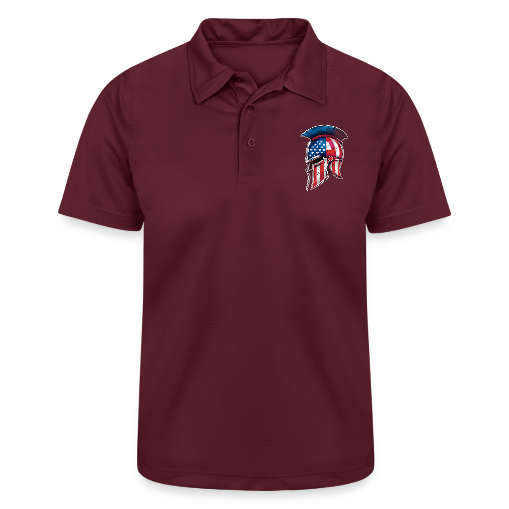 Spartan Designs Polo | Men’s Polo - maroon 