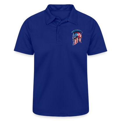 Spartan Designs Polo | Men’s Polo - royal blue