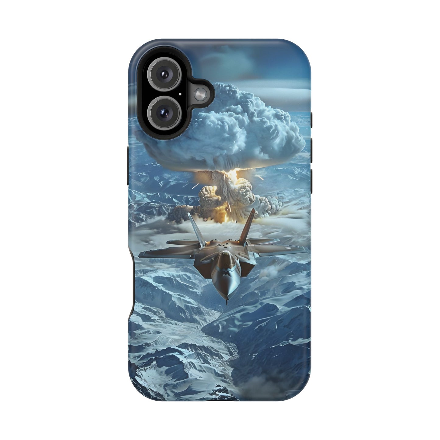 iPhone Tough Mag Case - Arctic Detonation - Patriotic Military Design
