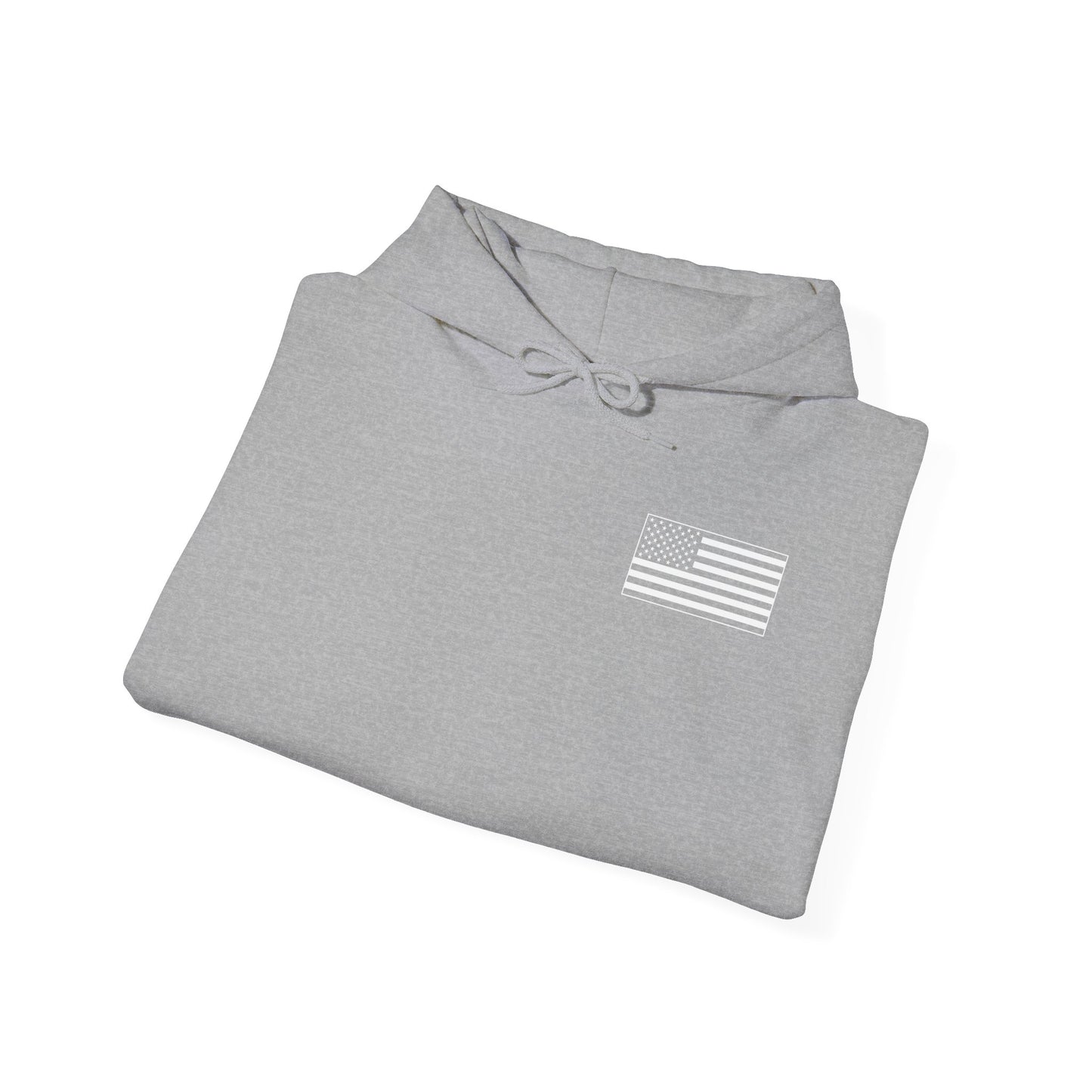 Tactical Hoodie - American Flag with American Spartan on the back