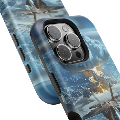 iPhone Tough Mag Case - Arctic Detonation - Patriotic Military Design