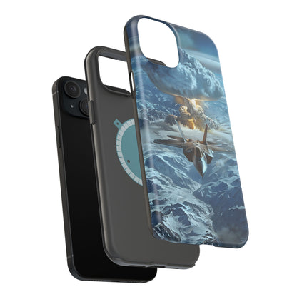 iPhone Tough Mag Case - Arctic Detonation - Patriotic Military Design