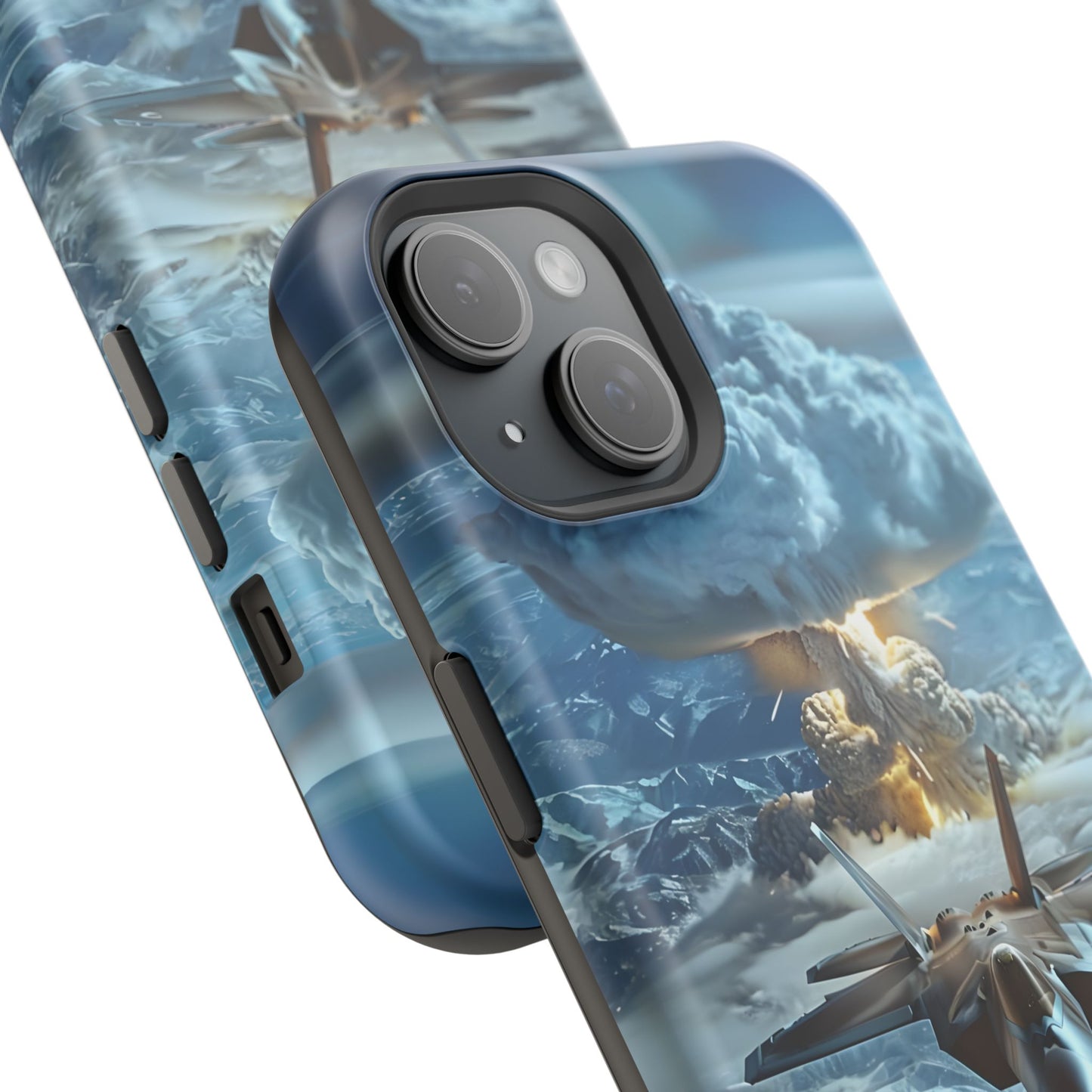 iPhone Tough Mag Case - Arctic Detonation - Patriotic Military Design