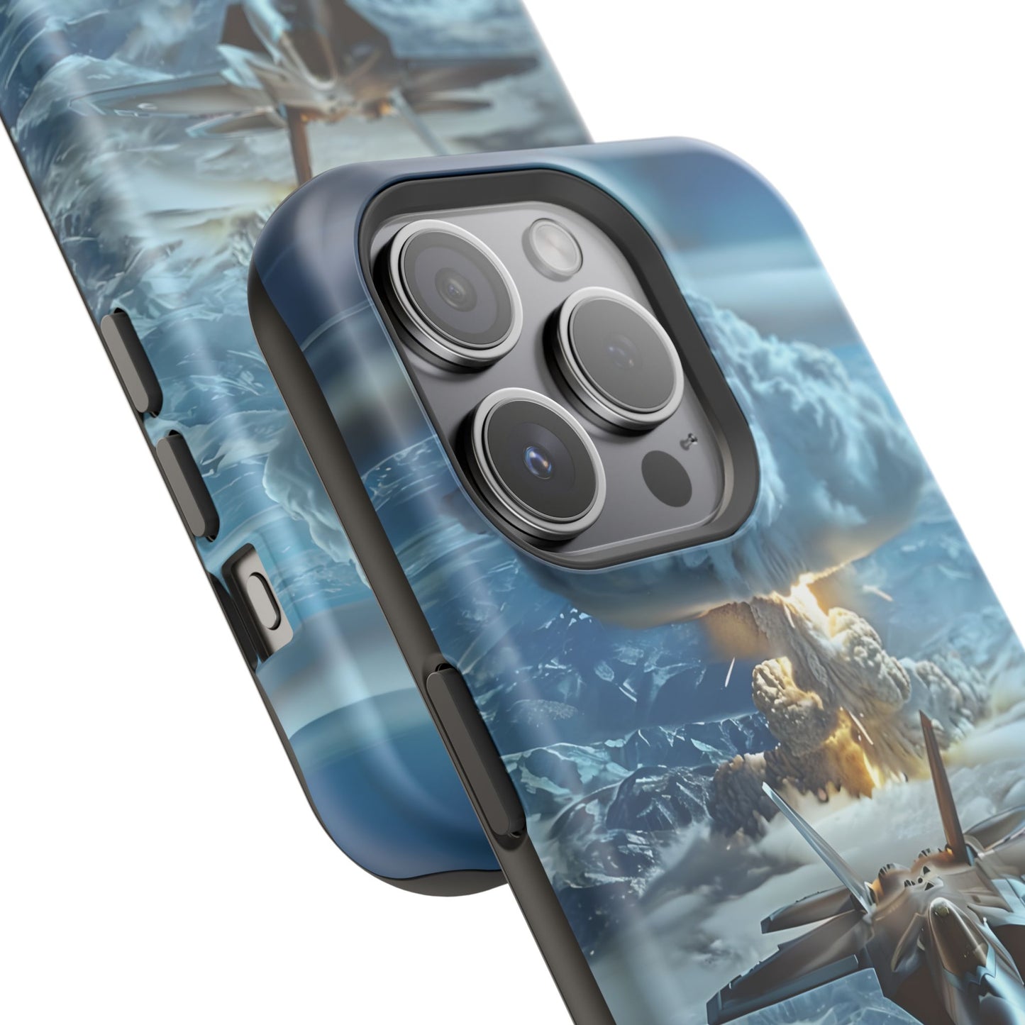 iPhone Tough Mag Case - Arctic Detonation - Patriotic Military Design