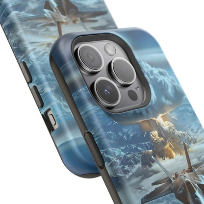 iPhone Tough Mag Case - Arctic Detonation - Patriotic Military Design