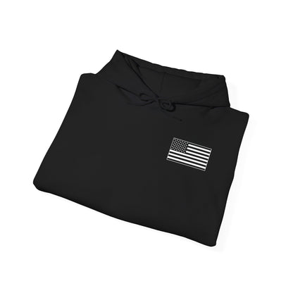Tactical Hoodie - American Flag with American Spartan on the back