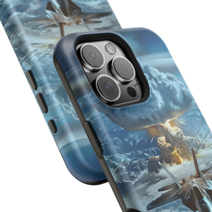 iPhone Tough Mag Case - Arctic Detonation - Patriotic Military Design