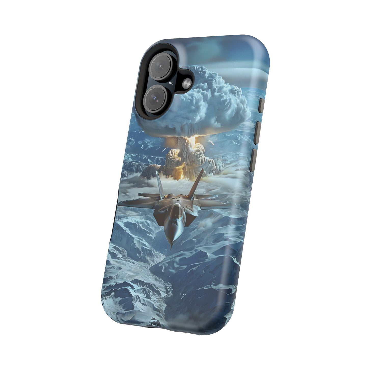 iPhone Tough Mag Case - Arctic Detonation - Patriotic Military Design