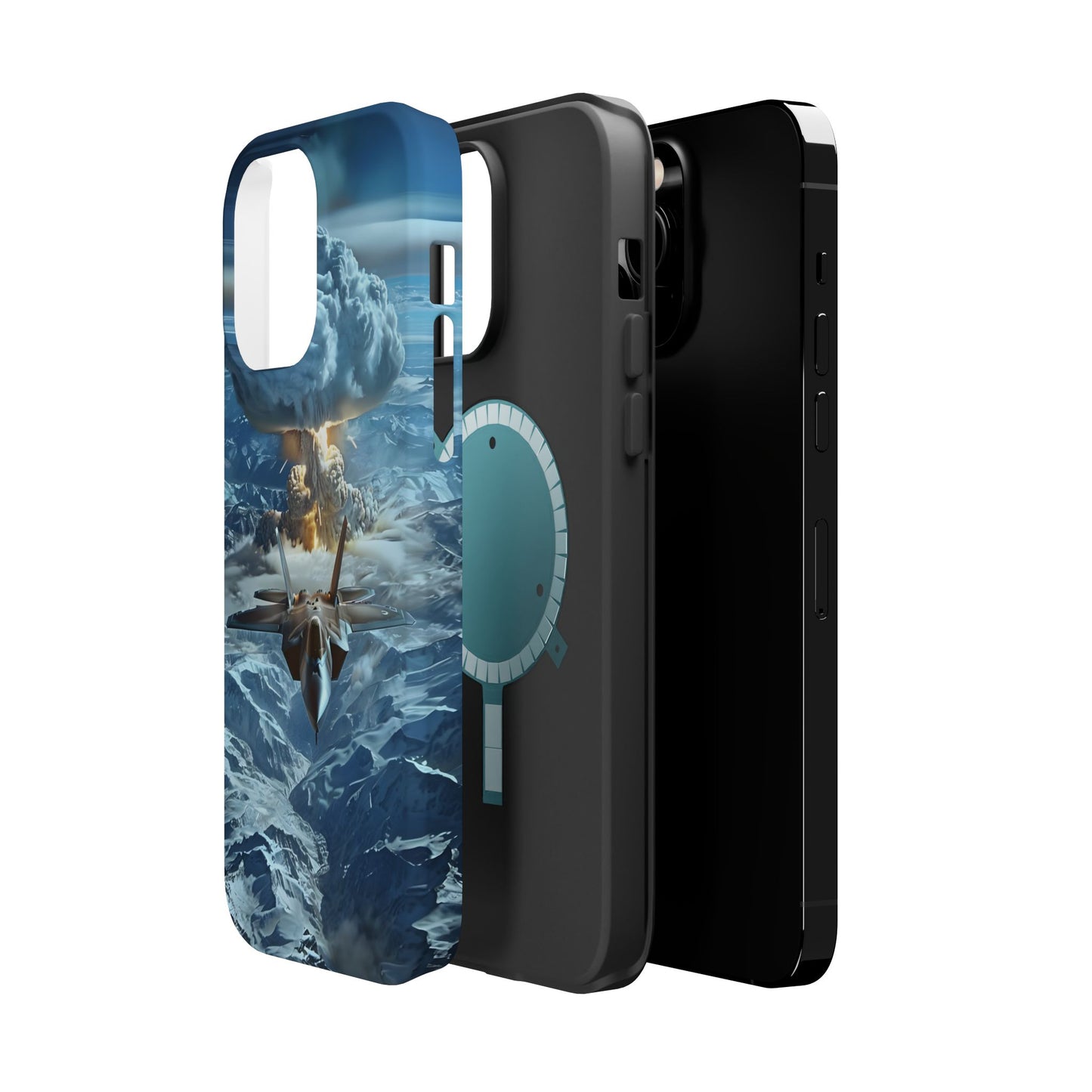 iPhone Tough Mag Case - Arctic Detonation - Patriotic Military Design