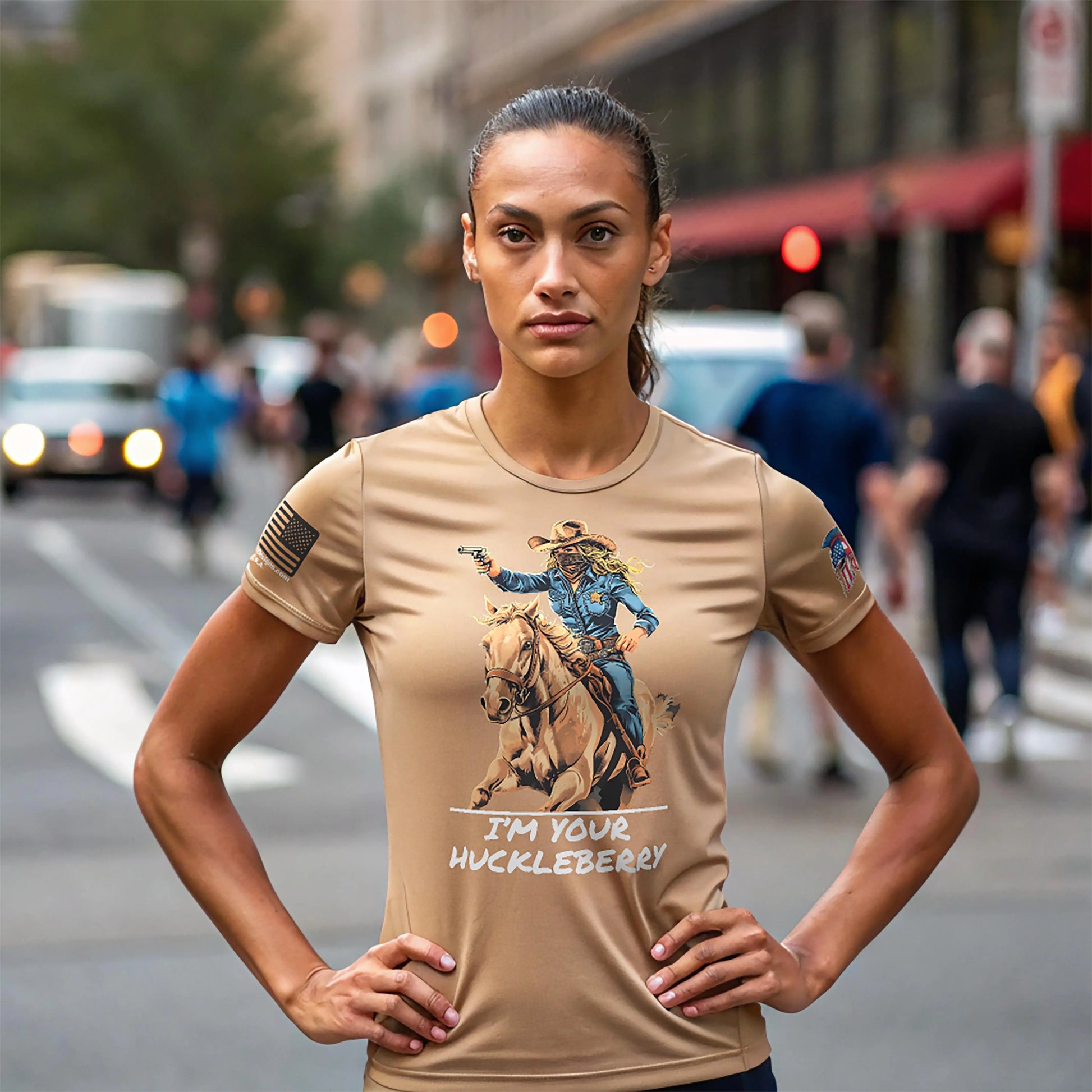 I'm Your Huckleberry Cowgirl Shirt Spartan Designs