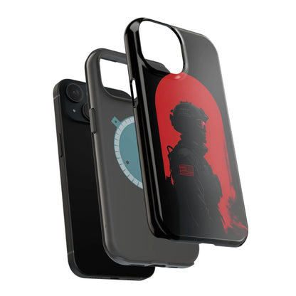 Patriot's Shadow - Magnetic Tough Cases Printify