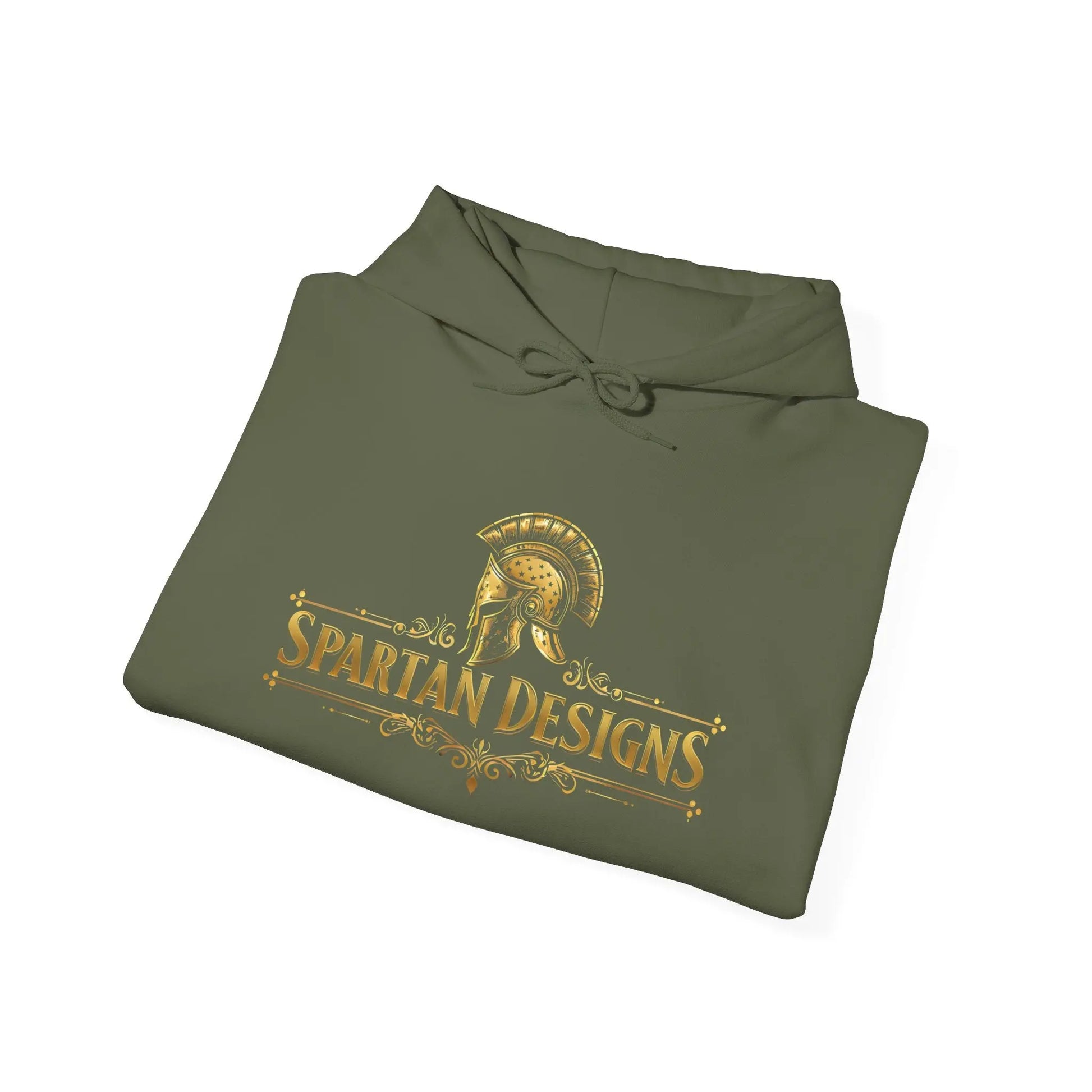 Spartan Designs Unisex Hooded Sweatshirt Printify