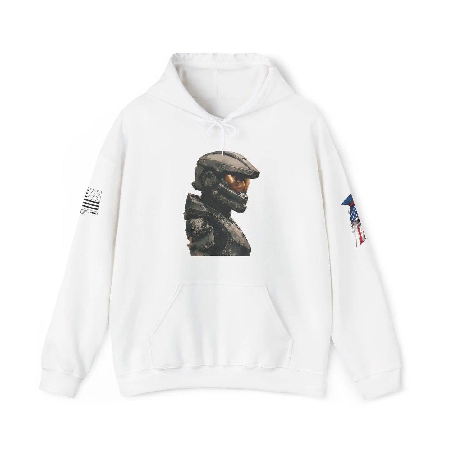 Steel Guardian Hoodie | Premium Unisex Sweatshirt Printify