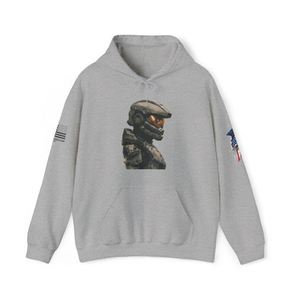 Steel Guardian Hoodie | Premium Unisex Sweatshirt Printify