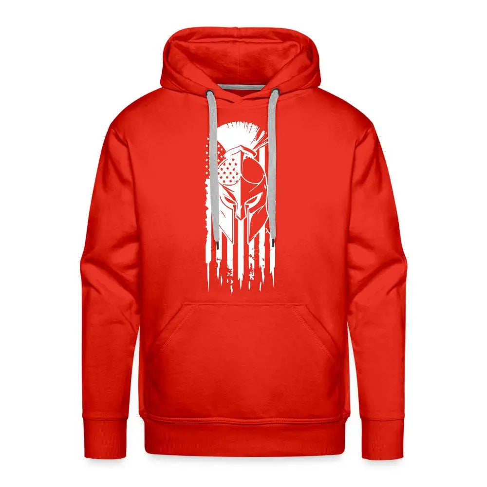 Warrior’s Pride Men’s Premium Hoodie - red