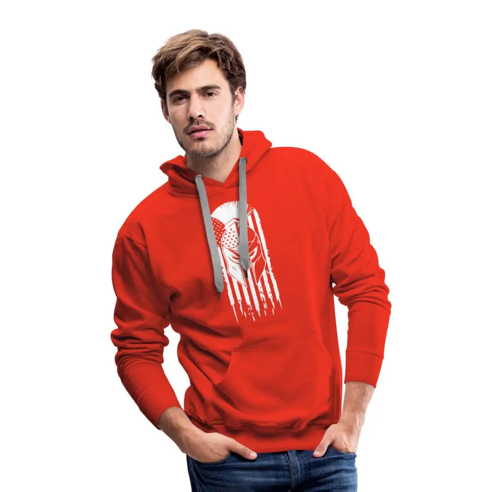 Warrior’s Pride Men’s Premium Hoodie - red