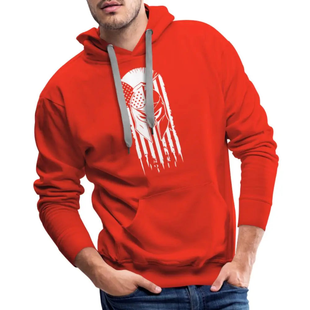 Warrior’s Pride Men’s Premium Hoodie - red