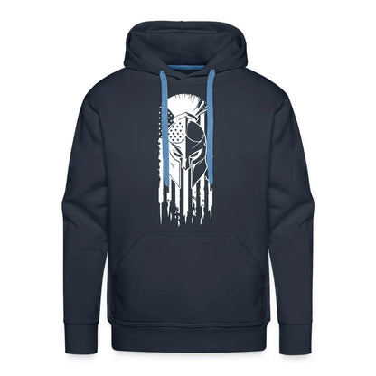 Warrior’s Pride Men’s Premium Hoodie - navy