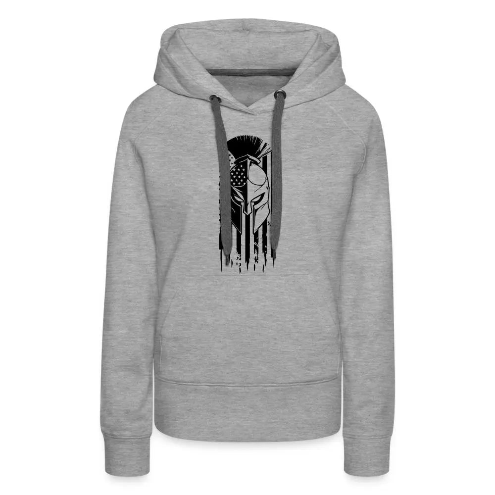 Warrior’s Pride Women’s Hoodie - heather grey