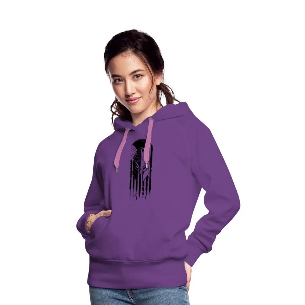 Warrior’s Pride Women’s Hoodie - purple 