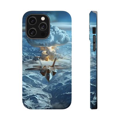 iPhone Tough Mag Case - Arctic Detonation - Patriotic Military Design Printify