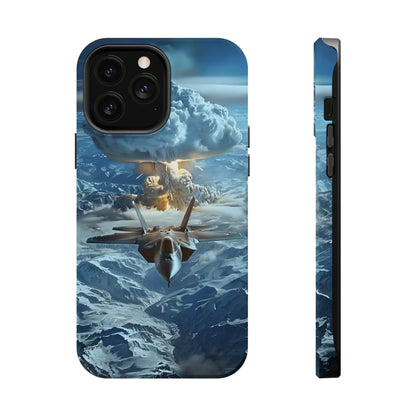 iPhone Tough Mag Case - Arctic Detonation - Patriotic Military Design Printify