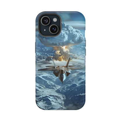 iPhone Tough Mag Case - Arctic Detonation - Patriotic Military Design Printify