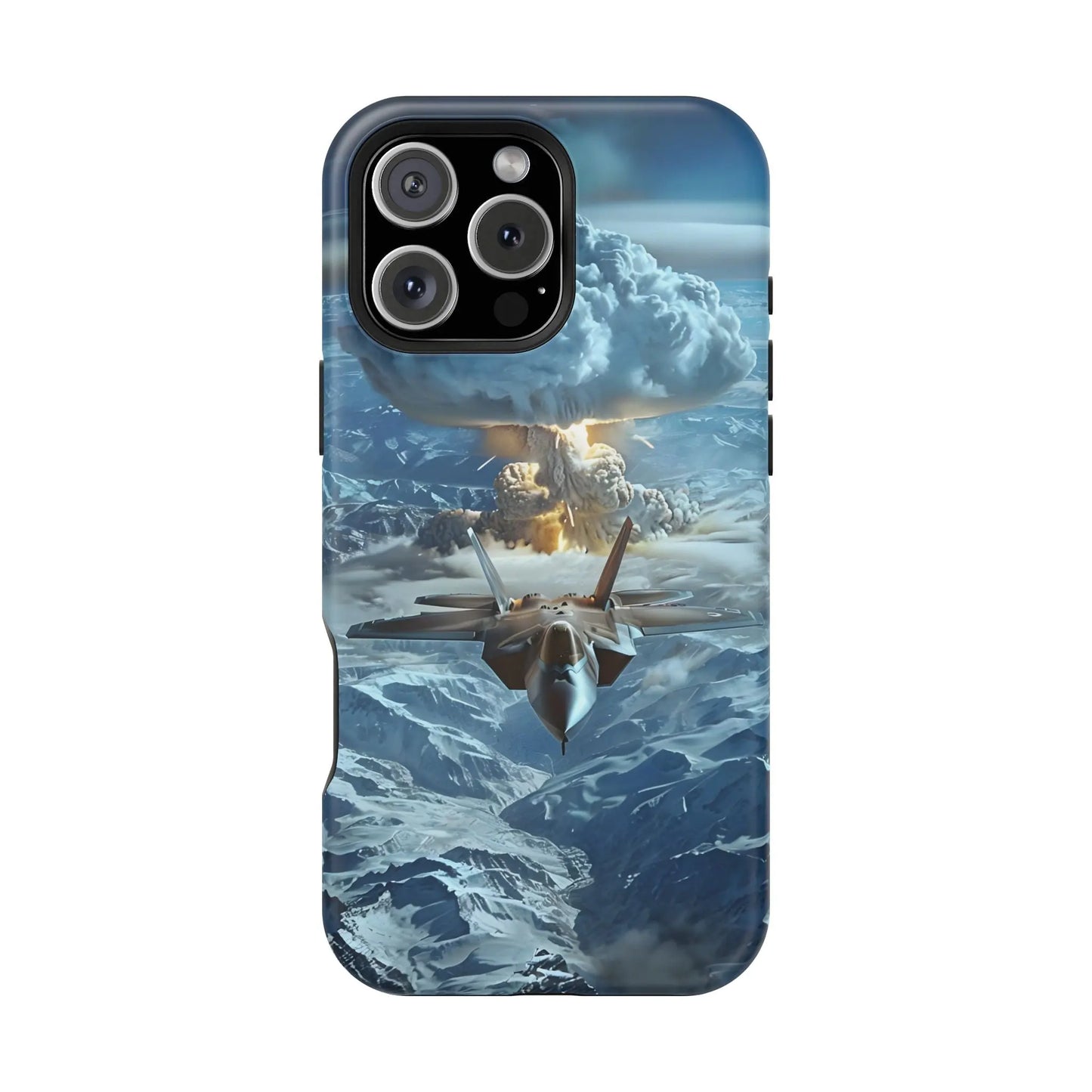 iPhone Tough Mag Case - Arctic Detonation - Patriotic Military Design Printify