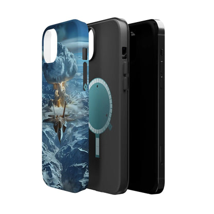 iPhone Tough Mag Case - Arctic Detonation - Patriotic Military Design Printify