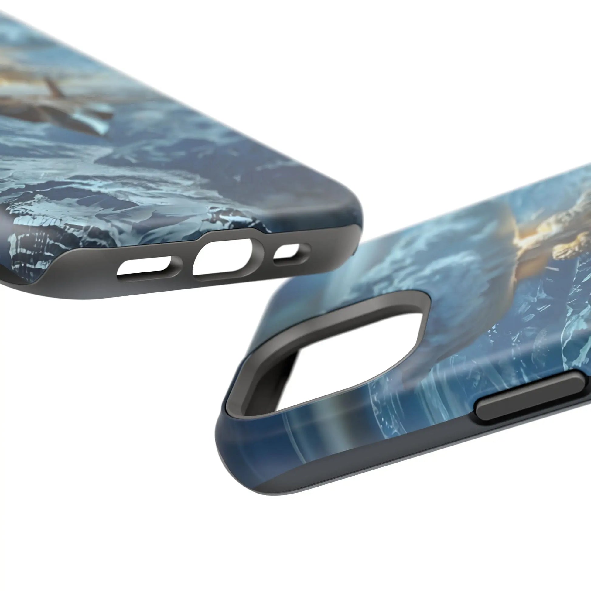 iPhone Tough Mag Case - Arctic Detonation - Patriotic Military Design Printify