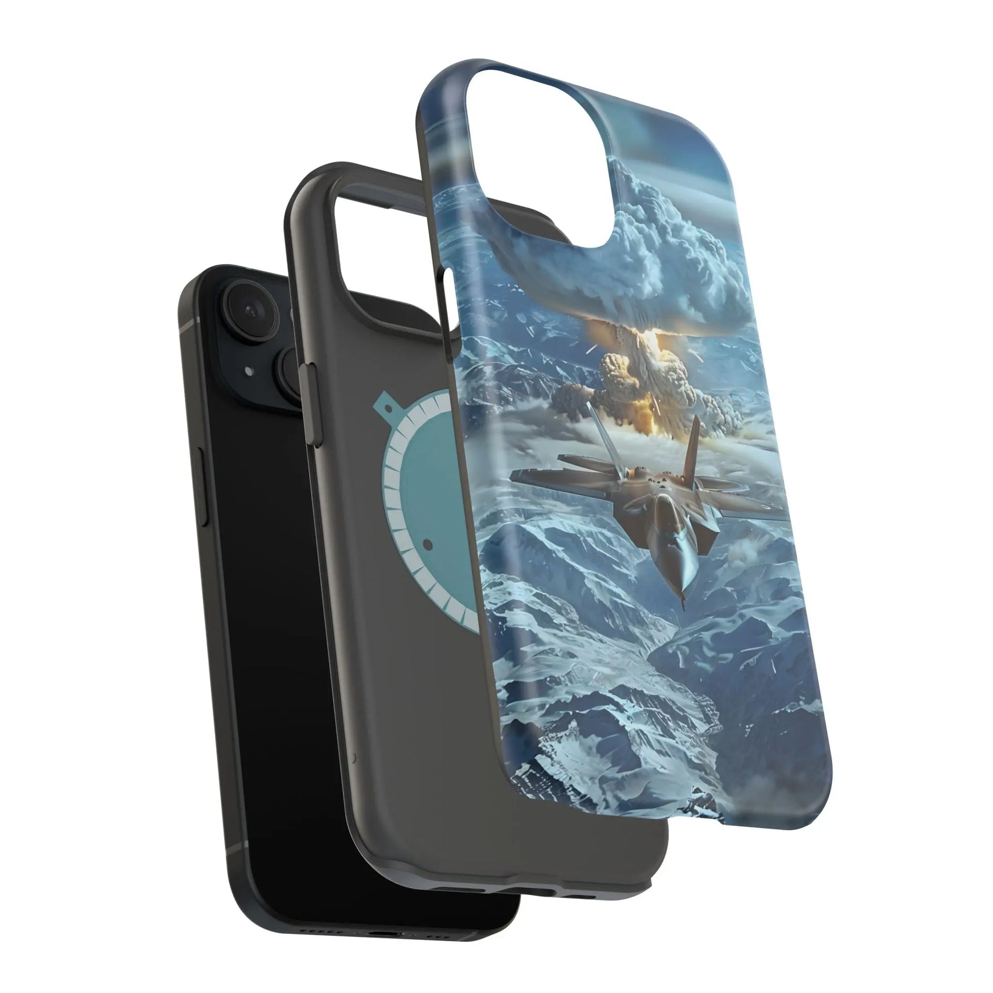 iPhone Tough Mag Case - Arctic Detonation - Patriotic Military Design Printify