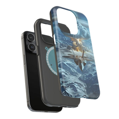 iPhone Tough Mag Case - Arctic Detonation - Patriotic Military Design Printify