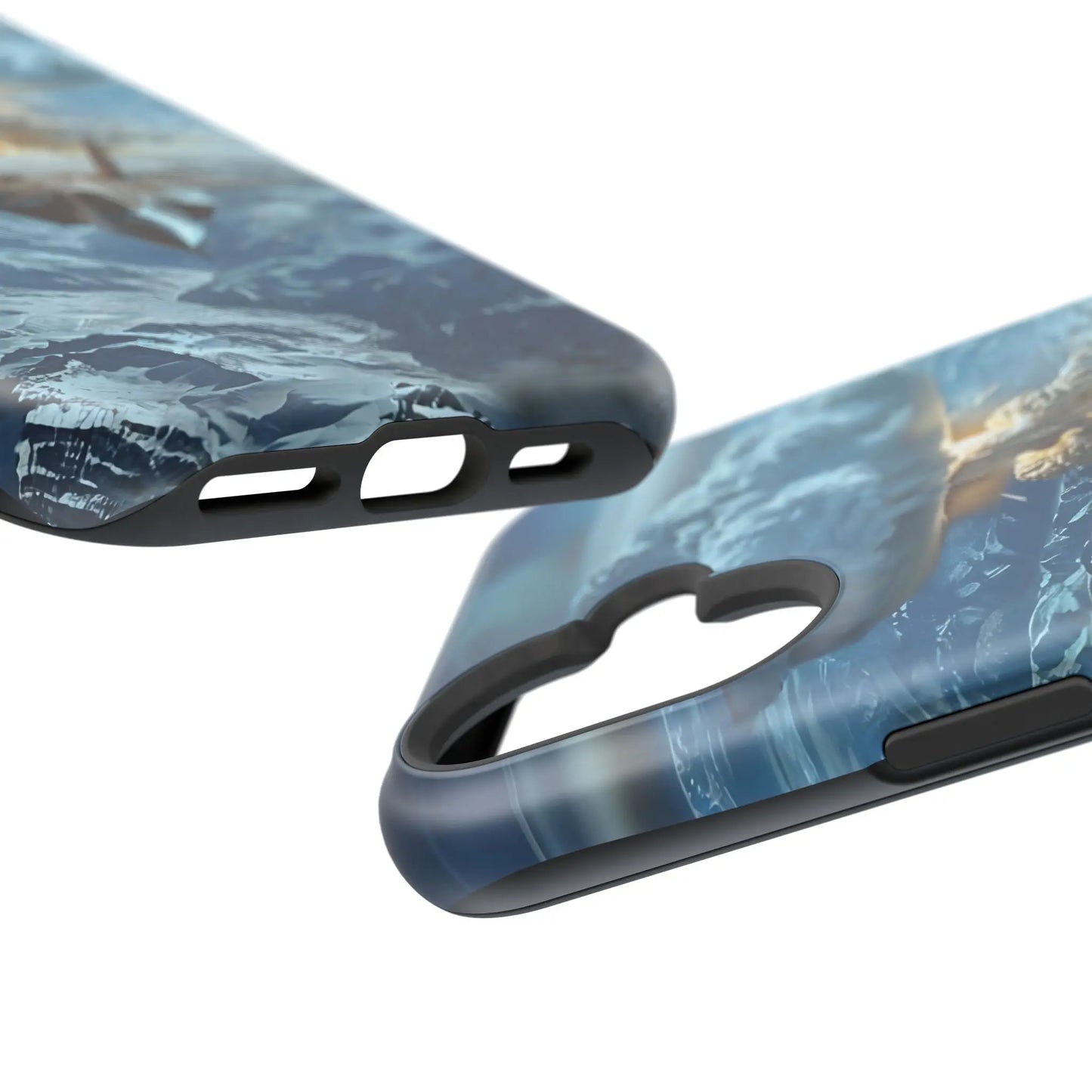 iPhone Tough Mag Case - Arctic Detonation - Patriotic Military Design Printify