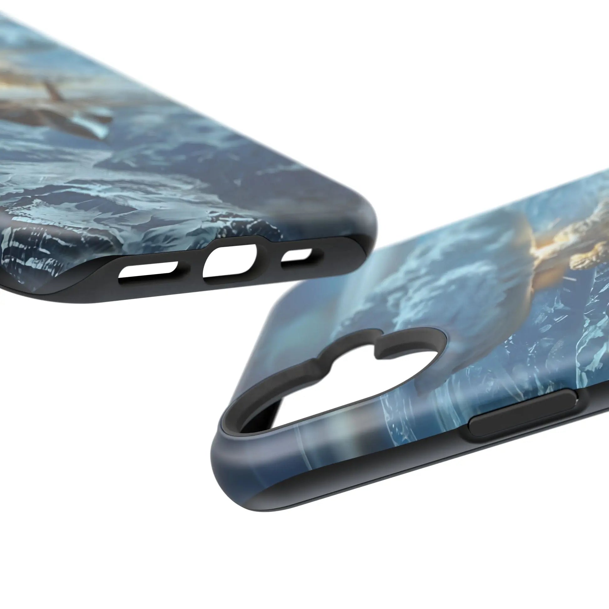 iPhone Tough Mag Case - Arctic Detonation - Patriotic Military Design Printify