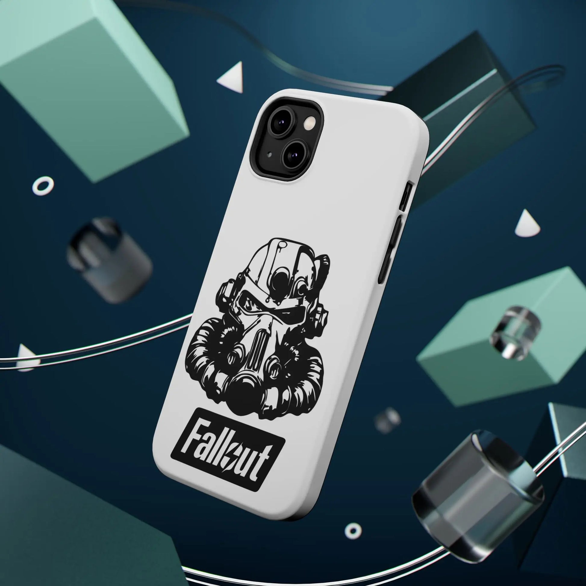 iPhone Tough Mag Case - Wasteland Warrior Design Printify