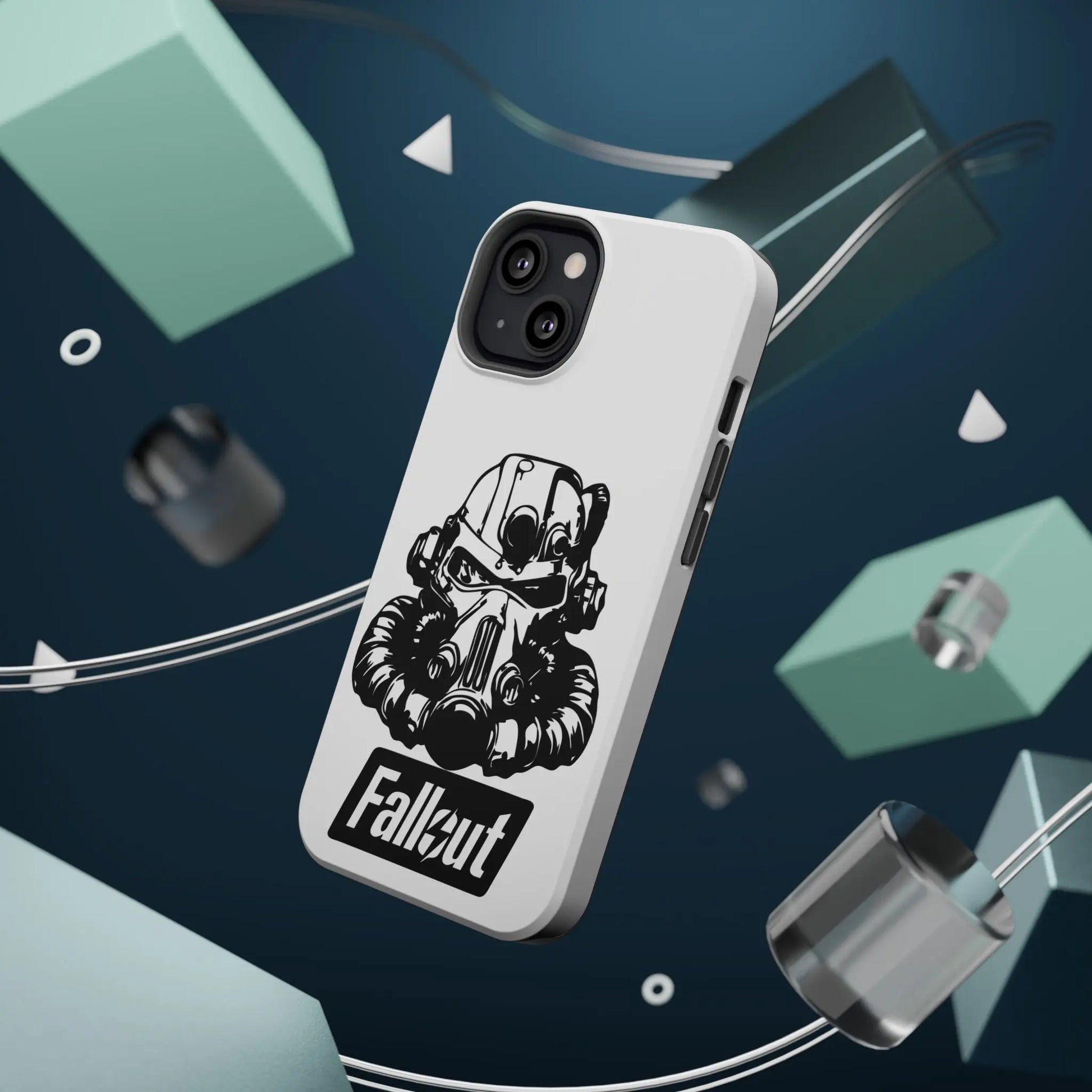 iPhone Tough Mag Case - Wasteland Warrior Design Printify