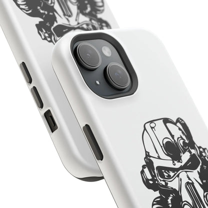 iPhone Tough Mag Case - Wasteland Warrior Design Printify