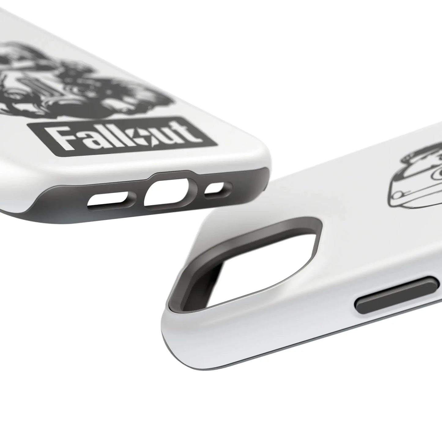 iPhone Tough Mag Case - Wasteland Warrior Design Printify