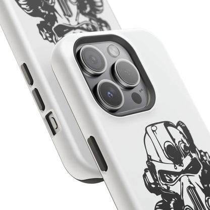 iPhone Tough Mag Case - Wasteland Warrior Design Printify